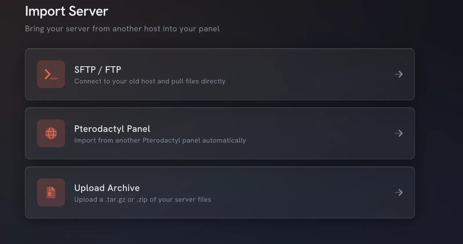 Automated Server Importer